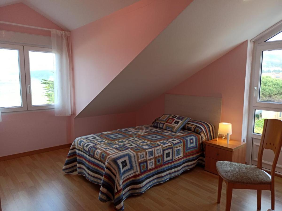 Chalet Atalaya A Pie De Playa En Laxe Eksteriør billede